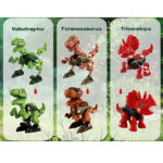 Jucarie educativa Dinozauri Set de construit STEM cu Scule