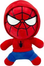 Jucarie plus Mascota Spiderman cu hanorac SuperErou