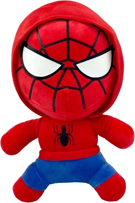 Jucarie plus Mascota Spiderman cu hanorac SuperErou
