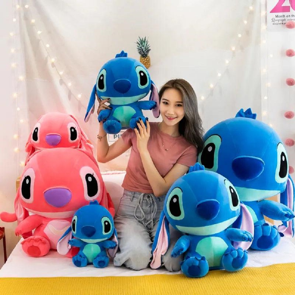 Jucarii plus Stitch 80 cm personaje desene animate Lilo Stitch