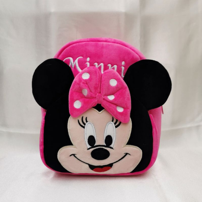 Ghiozdan Minnie Mouse Roz din plus Rucsac pentru copii