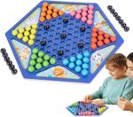 Joc strategic de Logica magnetic Tabla de Sah cu bile colorate