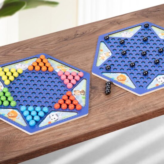 Joc strategic de Logica magnetic Tabla de Sah cu bile colorate