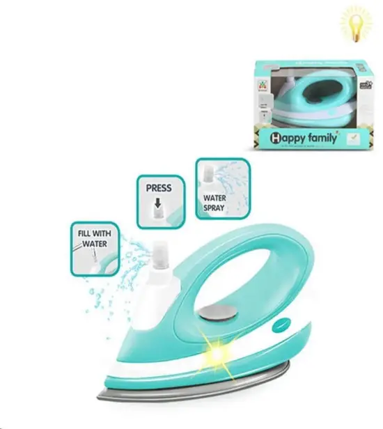 Jucarie Fier de calcat copii cu lumini Accesoriu pentru menaj