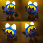 Jucarie interactiva Catelul Bleu dansator luminos Reda Cantece