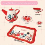 Jucarii copii Set Ceai la cutie cu accesorii pentru bucatarie