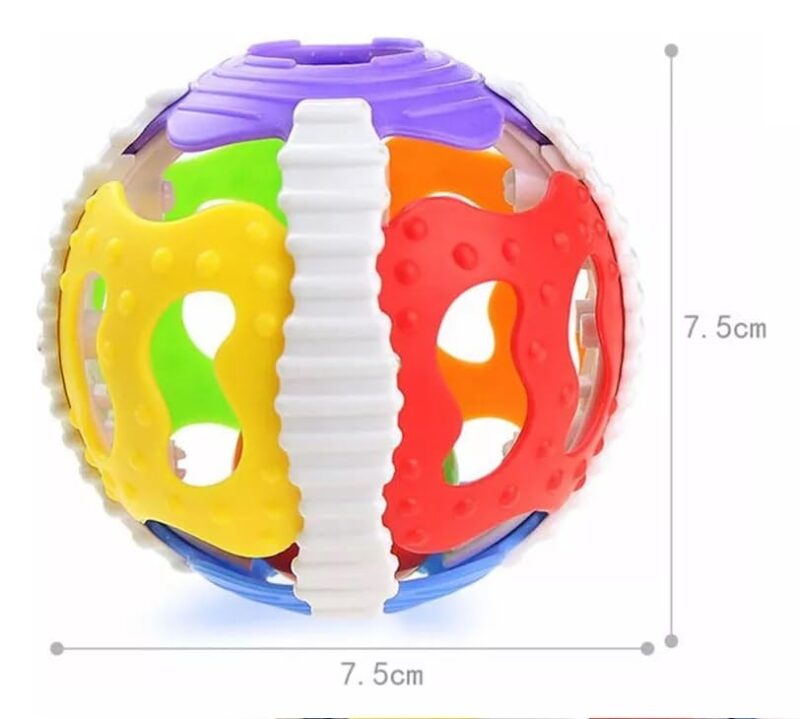 Minge Muzicala senzoriala Jucarie bebe Zornaitoare cu bila