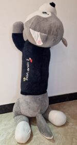 Perna lunga plus Jucarie Catelul Husky moale si pufos 70-130cm