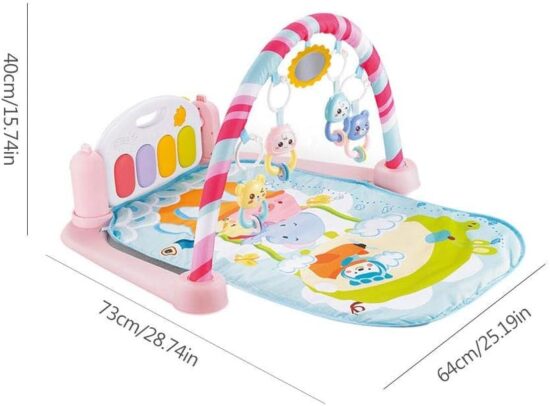 Saltea de joaca Elefant cu pian Arcada cu accesorii Centru activitati