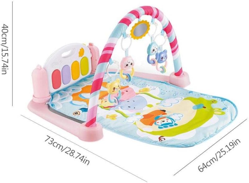 Saltea de joaca Elefant cu pian Arcada cu accesorii Centru activitati