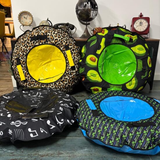 Sanie gonflabila Cercul pentru zapada cu camera din cauciuc