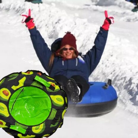 Sanie gonflabila Cercul pentru zapada cu camera din cauciuc