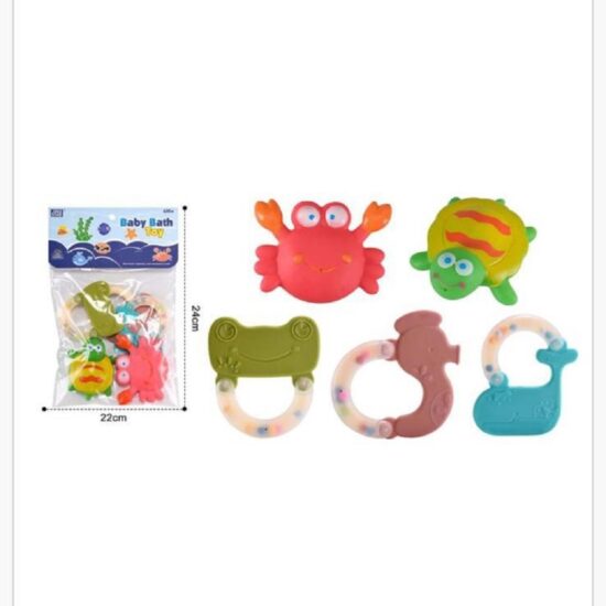 Set 5 Jucarii bebe Zornaitori pentru motricitate Texturi diferite Set 5 Jucarii bebe Zornaitori pentru motricitate Texturi diferite