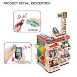 Set Supermarket Stand si Carucior de cumparaturi cu alimente