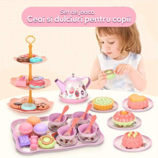 Set ceai 45 piese Gentuta Micul dejun in familie Accesorii bucatarie