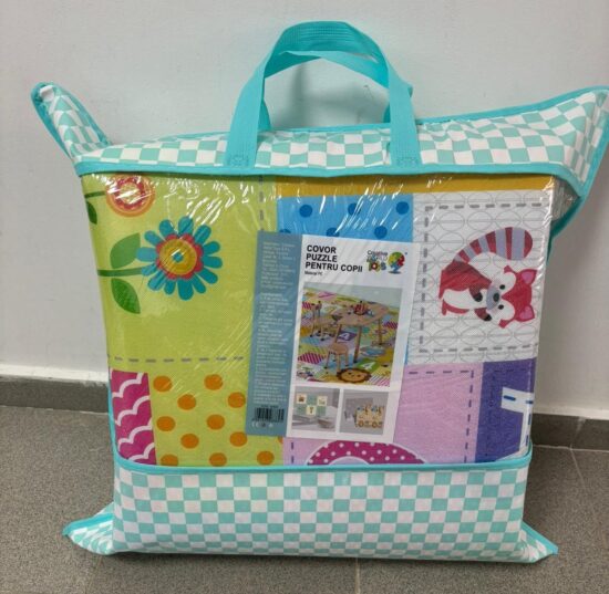 Covoras joaca copii Animalute 180x200 cm la Gentuta 1cm grosime