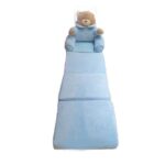 Fotoliu extensibil copii Ursuletul Teddy Bleu din plus 150 cm 4 placi