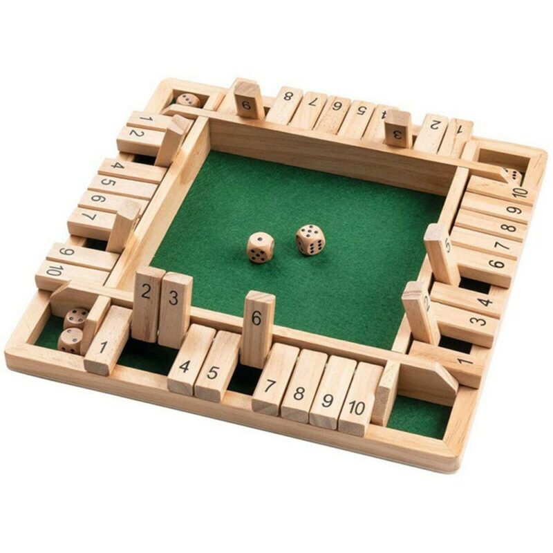 Joc traditional matematic Natur copii Tabla de masa cu zaruri