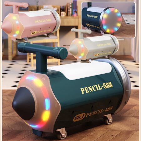 Masinuta Creion copii fara pedale cu muzica si lumina Ride on