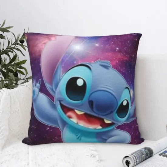 Perna decorativa moale Lilo Stitch Mov personaje desene animate