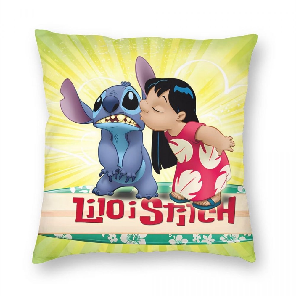 Perna decorativa moale Lilo Stitch personaje desene animate copii