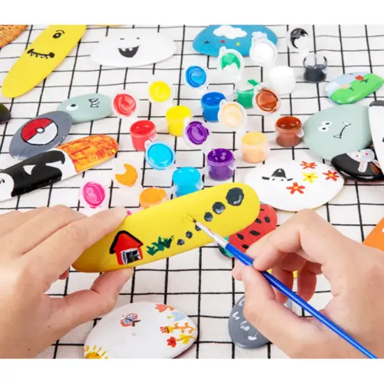 Pietre Rainbow Pictura Creatie Jucarii stivuire educative echilibru