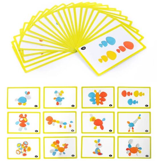 Pietre Rainbow Pictura Creatie Jucarii stivuire educative echilibru