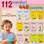 Tableta interactiva Cuvinte Limba romana si engleza Cititor carduri