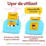 Tableta interactiva Cuvinte Limba romana si engleza Cititor carduri