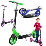 Trotineta cu frana de mana Scooter pentru copii si adulti Pliabila