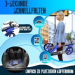 Trotineta cu frana de mana Scooter pentru copii si adulti Pliabila