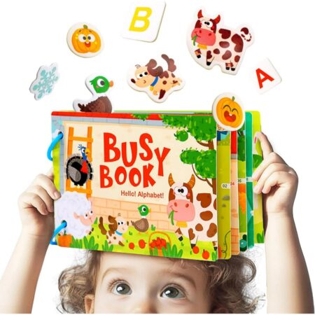 Carte activitati educative Ferma Stickere reutilizabile in engleza