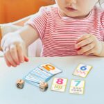 Joc educativ copii cu Operatii matematice simple Carti si pioni