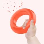 Jucarie Piramida Roly-Poly Dinozaur Stivuire inele Cercuri