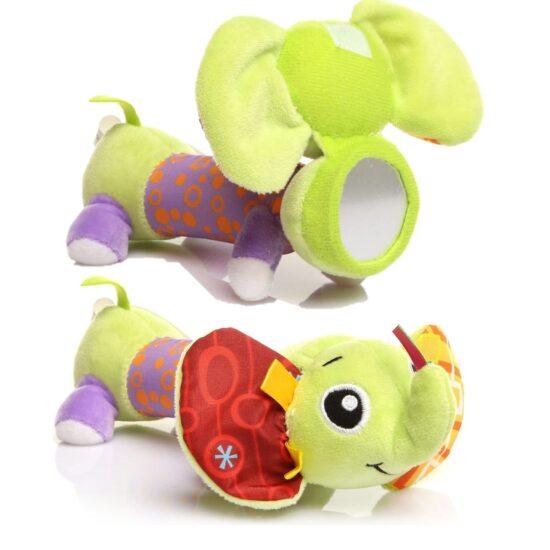 Jucarie Senzoriala si Dentitie bebe Elefant din plus Zornaitoare