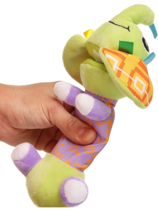 Jucarie Senzoriala si Dentitie bebe Elefant din plus Zornaitoare