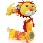 Jucarie Senzoriala si Dentitie bebe Leu din plus Zornaitoare