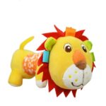 Jucarie Senzoriala si Dentitie bebe Leu din plus Zornaitoare