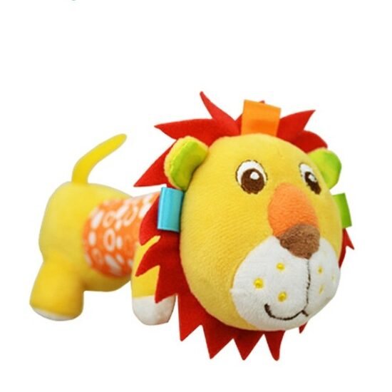 Jucarie Senzoriala si Dentitie bebe Leu din plus Zornaitoare