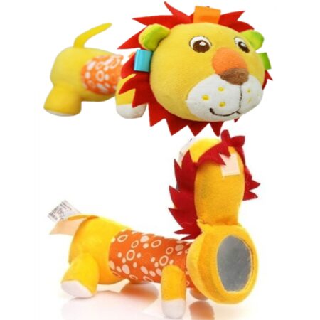 Jucarie Senzoriala si Dentitie bebe Leu din plus Zornaitoare