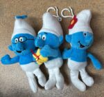Jucarii plus Set 3 Strumfi Mascote The Smurfs 18 cm