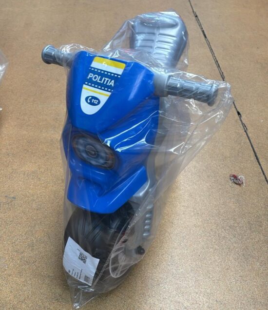 Motor Cross fara Pedale Albastru Roti groase Dohany copii