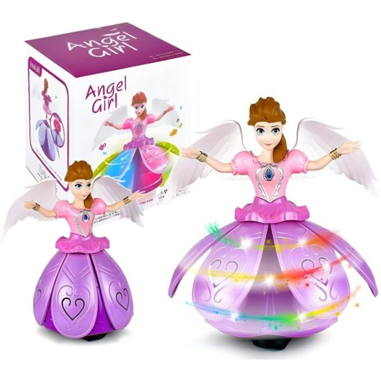 Papusa interactiva Inger cu lumini si sunete Rotativa Papusa interactiva Inger cu lumini si sunete Rotativa