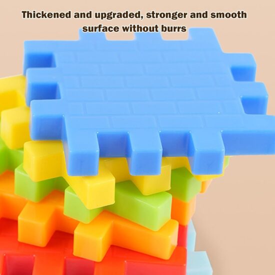 Puzzle copii Constructie Stem 115 piese Joc Ferma animalelor