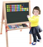 Tabla multifunctionala desen scris 150cm Tabla magnetica Sevalet