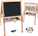 Tabla multifunctionala desen scris 150cm Tabla magnetica Sevalet