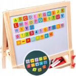 Tabla multifunctionala desen scris 150cm Tabla magnetica Sevalet