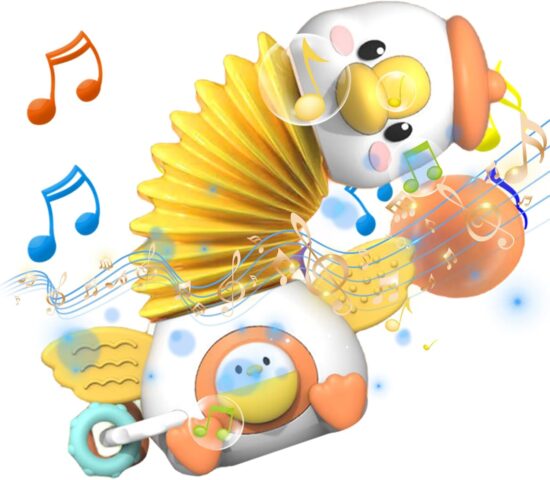 Jucarie Muzicala motrica bebe Ventuza sub forma de Gascan