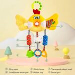 Jucarie dentitie bebelusi Puisor Zornaitoare de agatat carut patut