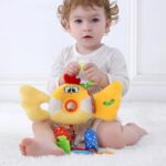 Jucarie dentitie bebelusi Puisor Zornaitoare de agatat carut patut